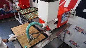 Производство печенья макарон (макаронс) на отсадочной машине MB-100