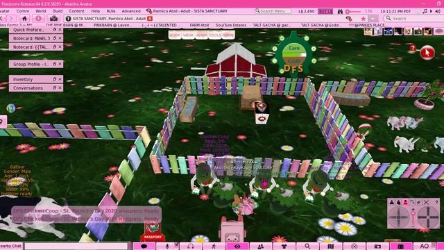 Second Life Amaretto Horses And DFS Farming Tour смотреть онлайн