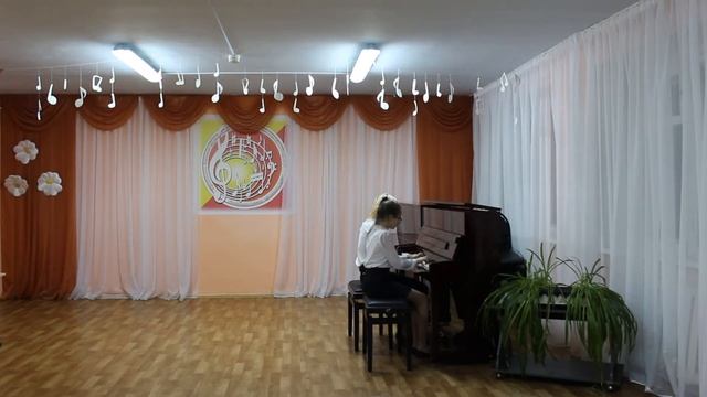 фортепианный дуэт Буторина Полина, Безгина Анна(МБУ ДО Алексеевская ДМШ) смотреть онлайн