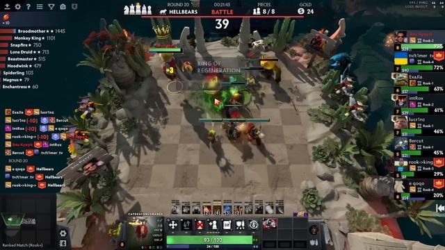 Dota Auto Chess Dark rolls nice game смотреть онлайн