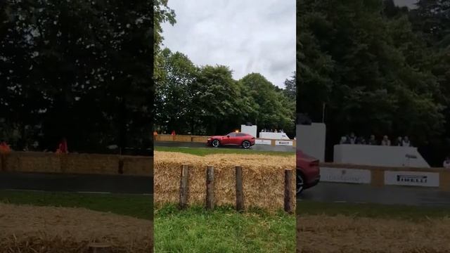 Wow, Ferrari Purosangue is driving on #GoodWood