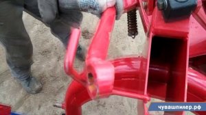 Установка роторной косилки на трактор