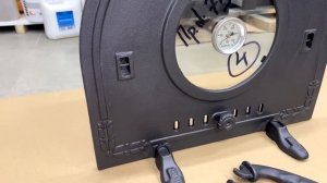 Чугунная дверца для пиццы со стеклом и термометром ПИЦЦА 6T H2212 (HALMAT )