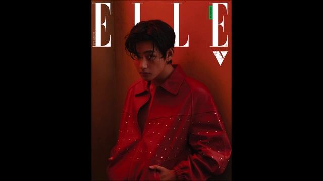 Kim Taehyung COVERS REVEAL For ELLE Korea - BTS V Fashion-Magazines
