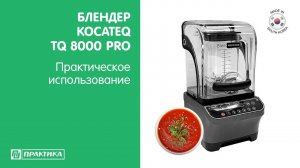 Блендер профессиональный Kocateq TQ8000PRO | Высокоскоростной | Мультистадийный