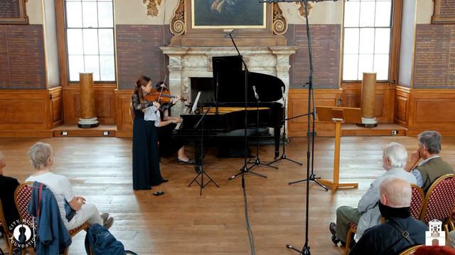 Yume Fujise violin  City Music Foundation  Full HD Concert at Barts Heritage