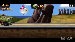 Взрыв бомбы и машины на Зомби, Мех, Ниндзя, Шар в Zombie Tsunami