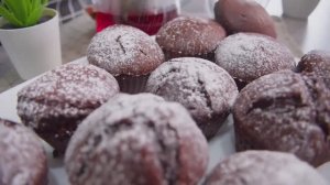 Кексы шоколадные с бананами!