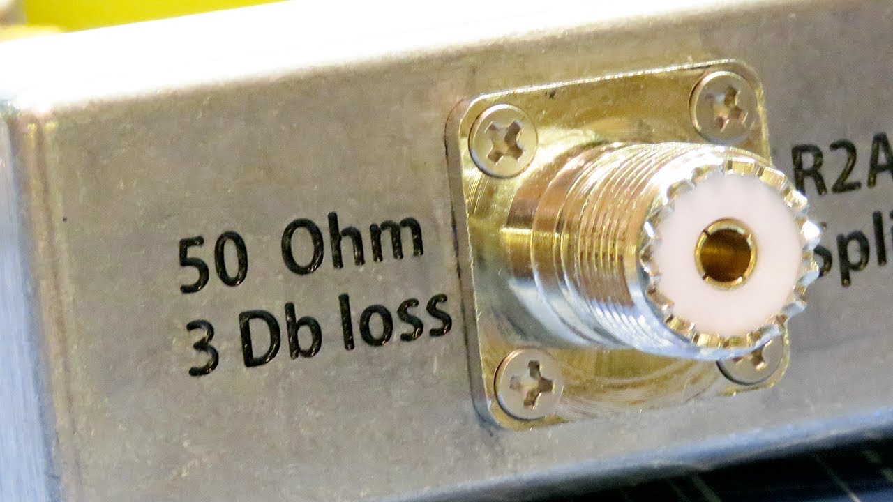 Самодельный Сплиттер 50 Ом на КВ смотреть онлайн