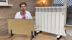 Почему электрорадиатор стоит дороже кварцевого обогревателя? Отопление без затрат. Минск и Беларусь