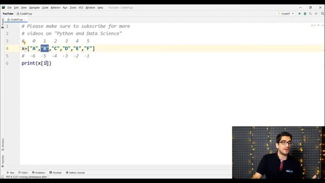 Python Tutorial | #3 Python lists, list indexing, list slicing and list methods