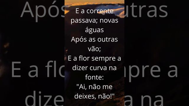 Gonçalves Dias [Não me Deixes] [58 Segundos] #short