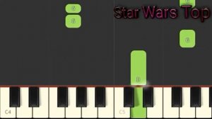 🔥-Обучение игре на пианино ( star wars )