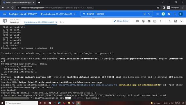Serverless Firebase Development: Challenge Lab || [GSP344] || Solution смотреть онлайн
