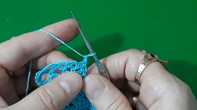 Салфетка крючком.часть1.Брюггское кружево.