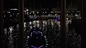 Светодинамическое панно 160х200 см. (окно) световое панно