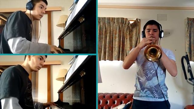Arabian Nights - Aladdin (Trumpet + Piano cover) смотреть онлайн