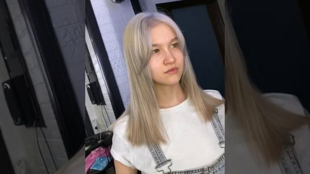 Как сделать пепельный цвет волос❤️  How to make ash blonde hair ?♀️   Inst: colourmaker.polina