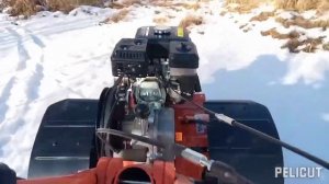 поездка на мотоблоки по снегу покатушки на мотоблоки