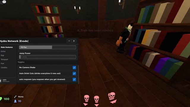 Roblox Evade Script (Autorespawn, walkspeed) смотреть онлайн