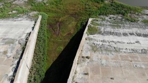 Засохшее водохранилище