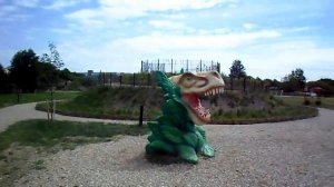 ПАРК ДИНОЗАВРОВ В МИНСКЕ, прогулка с динозаврами/DINO PARK  MINSK, walk with dinosaurs/