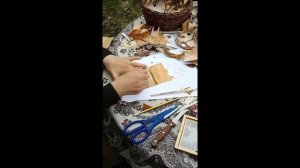 Картина из бересты.  Мастер-класс.