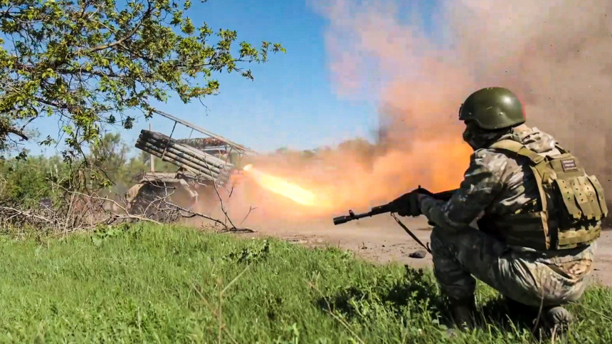 ВС РФ выполнили «огневое прочесывание» на авдеевском направлении. Лучшее видео из зоны СВО