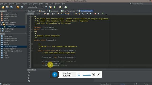How to Use Scanner for Input in Java - Netbeans смотреть онлайн