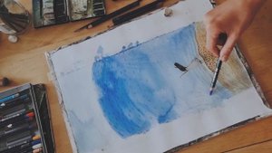 Все ручьи стекаются к океану. Визуальные стихи. Читает и рисует автор и художник Ольга Круглова.