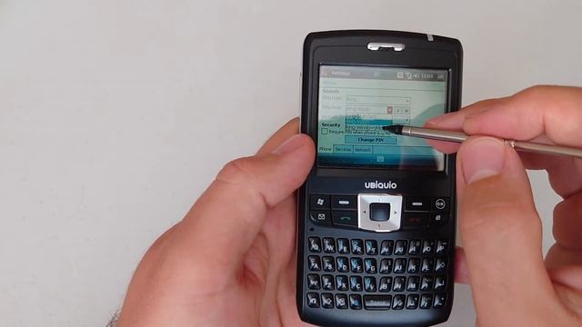 UBIQUIO 501 Windows Mobile phone menu browse, ringtones, games, wallpapers смотреть онлайн