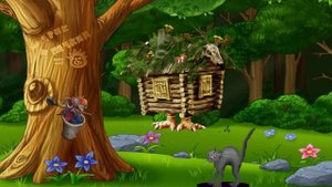 Футаж баба яга