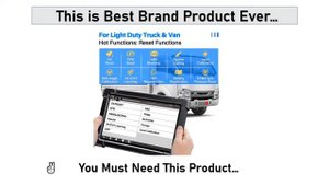 ANCEL X7 HD OBD2 Truck Scanner Diagnostic Tool