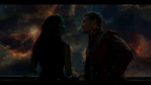 Стражи галактики - эпизод с наушниками