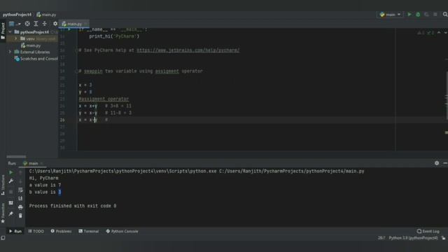 #5 Swapping Two Number | Python for beginners | Python for Aptitude | Zero to Hero смотреть онлайн