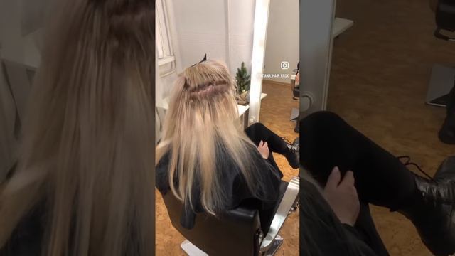 Снятие холодного наращивания волос  красноярск  красноярский_край