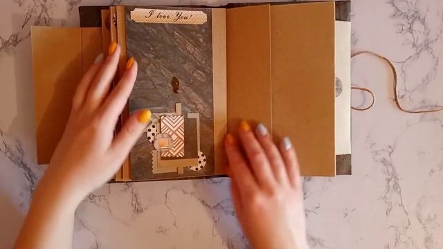 Скрапбукинг/ Обзор коллекции альбомов/ часть 1 смотреть онлайн