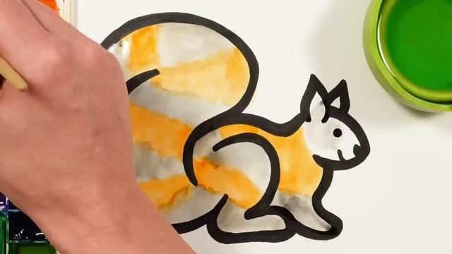 Рисуем фломастерами. Простой милый рисунок. Рисование для детей смотреть онлайн