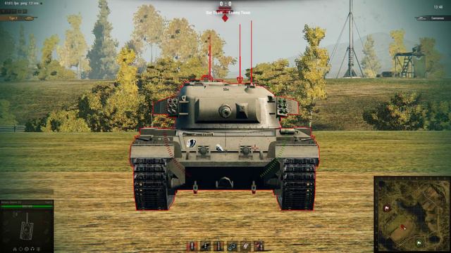 How to penetrate Caernarvon weak spots - WOT (Old 9.7) смотреть онлайн