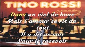 Tino ROSSI - Il pleut sur la route