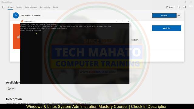 Run Linux on Windows 10 | Windows Subsystem for Linux Users | Updates 2021 by Tech Mahato смотреть онлайн