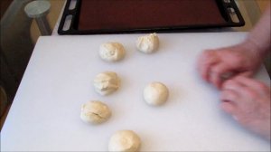 Булочки к чаю с кунжутом Пышные и вкусные