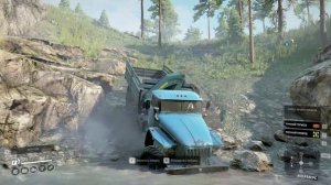 SnowRunner. Таймыр. Болота. Контракт «Следопыт, часть 1».