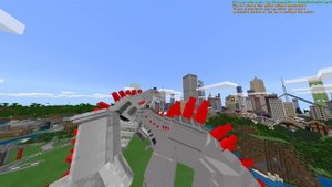 Godzilla VS Kong VS Project Monarch (Godzilla, Kong, Ghidorah, Mecha Godzilla) Minecraft PE