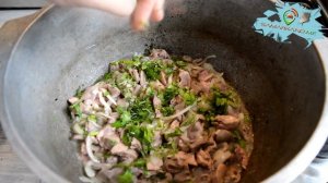 Рецепт куриной печени и сердечек с картошкой от Chef Sam