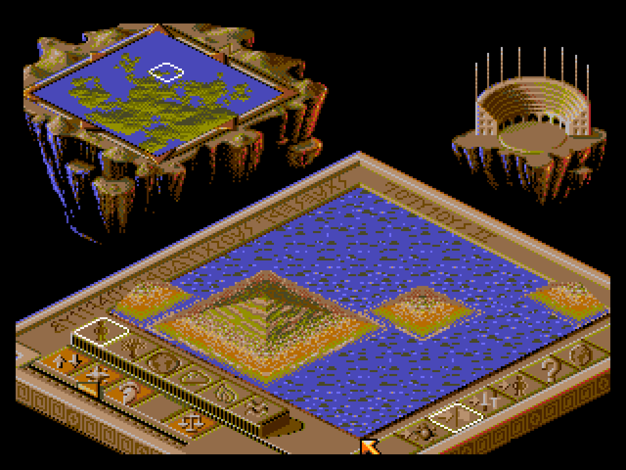 Two tribes. Populous 2 Sega. Populous игра 1989. Two Tribes populous 2. Two Tribes - populous II Sega.