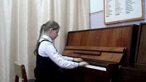 В. Макарина С.Майкапар "Вариации на русскую тему", Д.Кабалевский "Рондо-токката"
