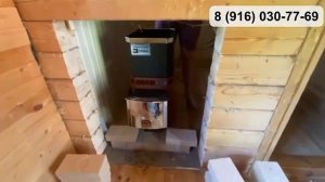 Монтаж банной печи Теплодар Русь-12 в Чехове