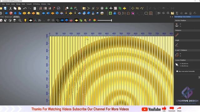 Parametric wall design  CorelDraw tutorial   Parametric Slice in Artcam  Artcam  3D tutorial