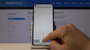 Huawei Nova 5T — Как добавить отпечаток пальца